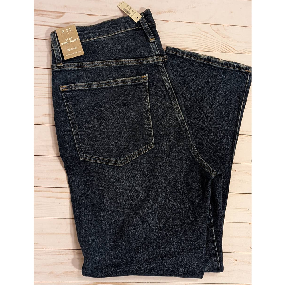 NWT Madewell Jeans-Slim Demi Boot-Women's - Size 31